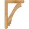 Ekena Millwork Imperial Craftsman Rough Sawn Bracket, Western Red Cedar, 4"W x 26"D x 38"H BKT04X26X38IMP04RWR - alternate 4